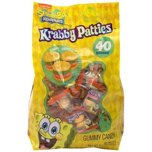 Order SpongeBob Halloween Krabby Patties Original Flavor Gummy Candy - 12.7 oz food online from Walgreens store, San Jose on bringmethat.com