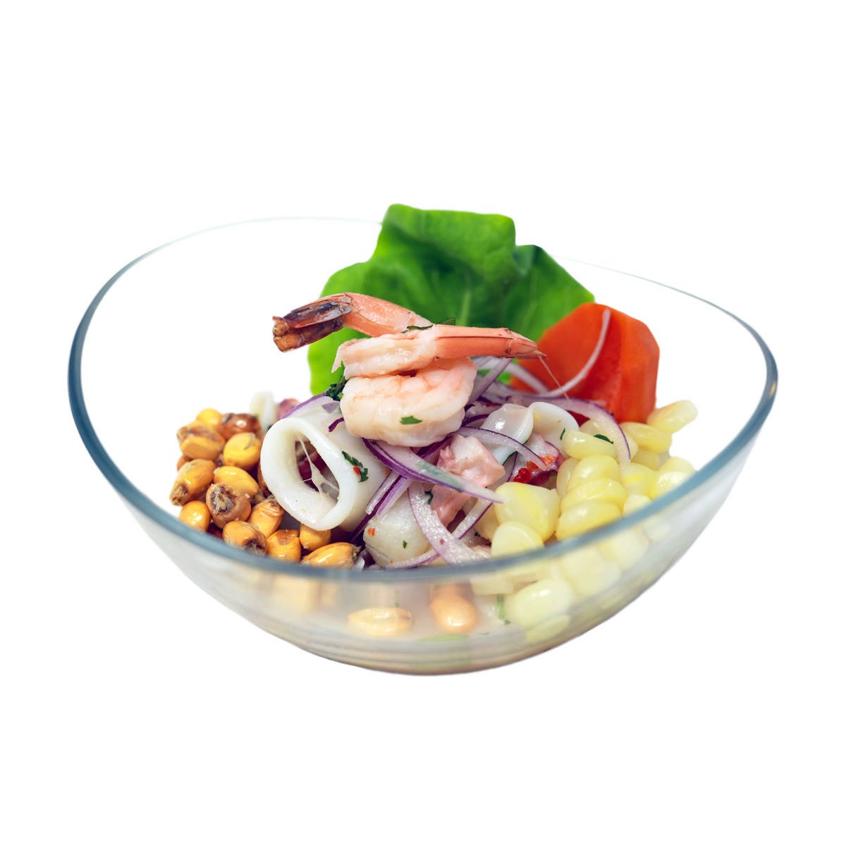 Order Ceviche Mixto food online from Sardi's Chicken store, Takoma Park on bringmethat.com