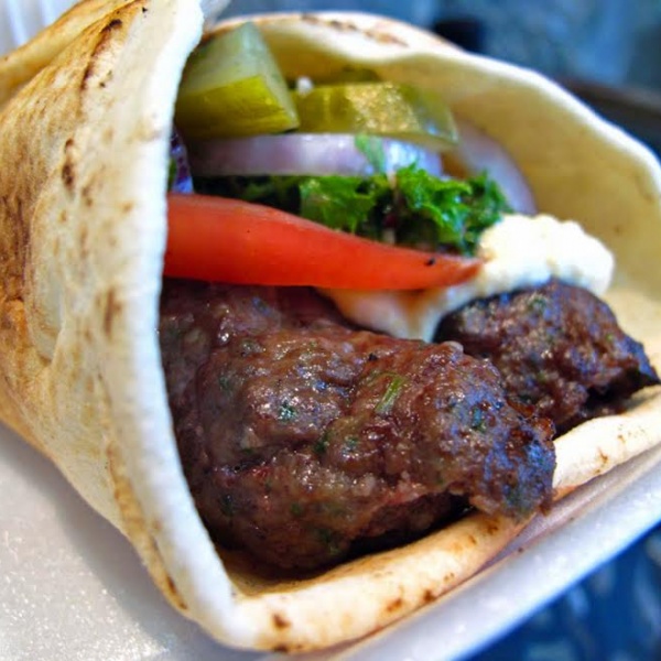 Order Kefta Kabab Sandwich food online from Shawarma House store, Milwaukee on bringmethat.com