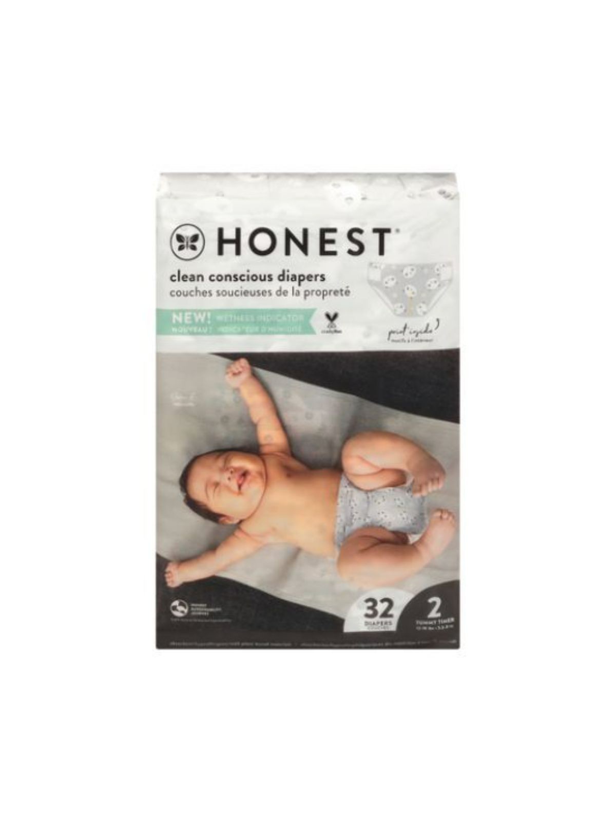 Order The Honest Company Diaper Size 2 (32 count) food online from Stock-Up Mart store, Los Angeles on bringmethat.com