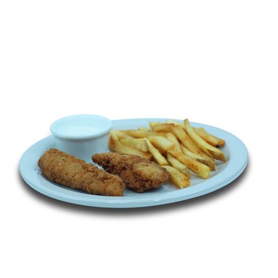Order Jr Chicken Basket food online from We Pancakes store, Midwest City on bringmethat.com