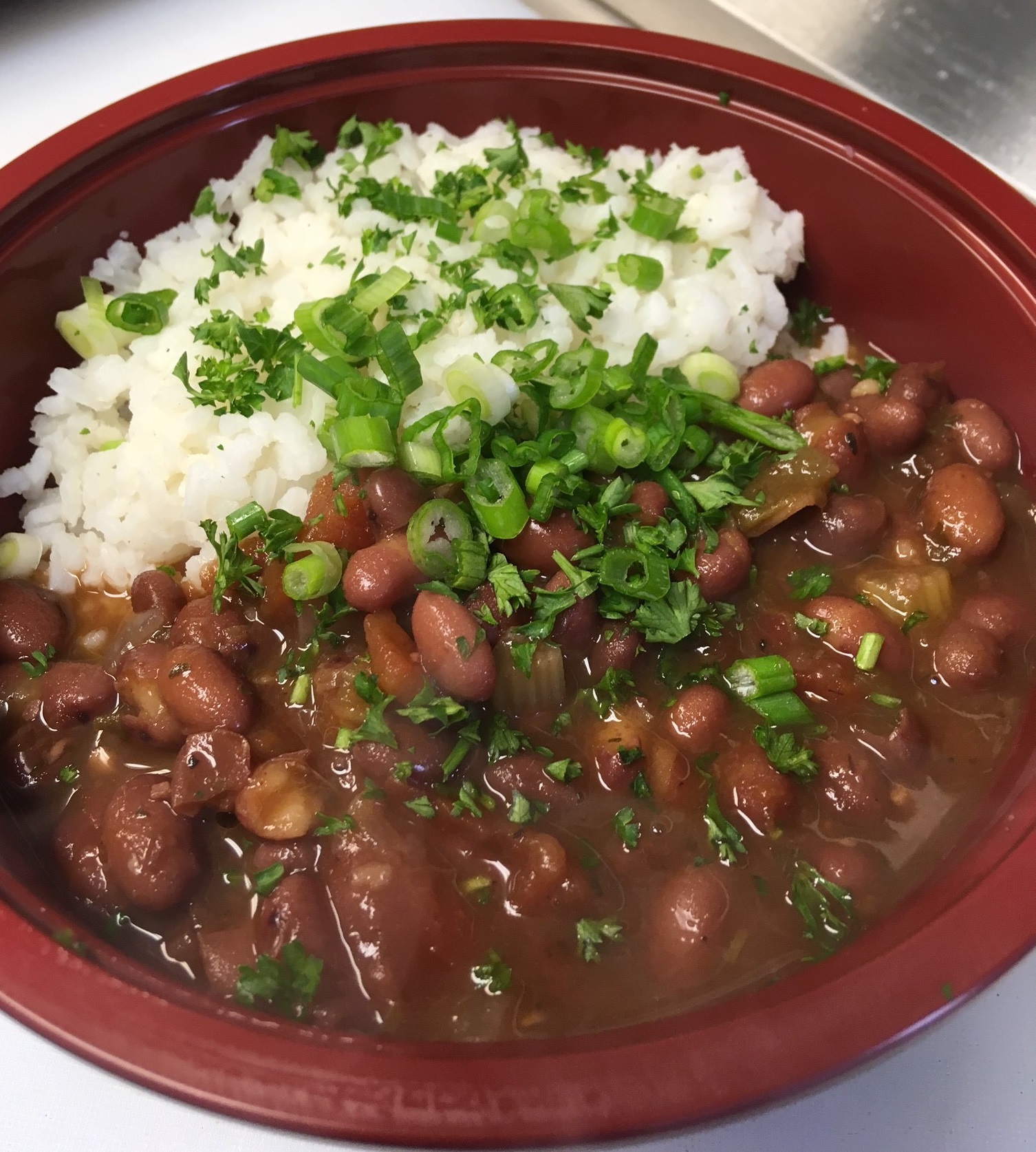 Order Red Beans N’ Rice (build your own) food online from Mumbo Gumbo PDX-FOPO store, Portland on bringmethat.com