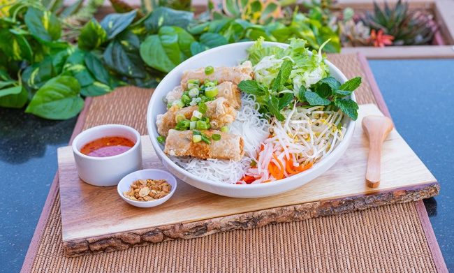 Order 31. BUN CHA GIO food online from Pho N Mor store, Chino Hills on bringmethat.com