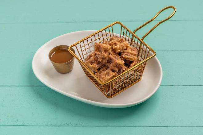 Order CHURRO WAFFLE BITES food online from Tocaya Organica store, San Diego on bringmethat.com