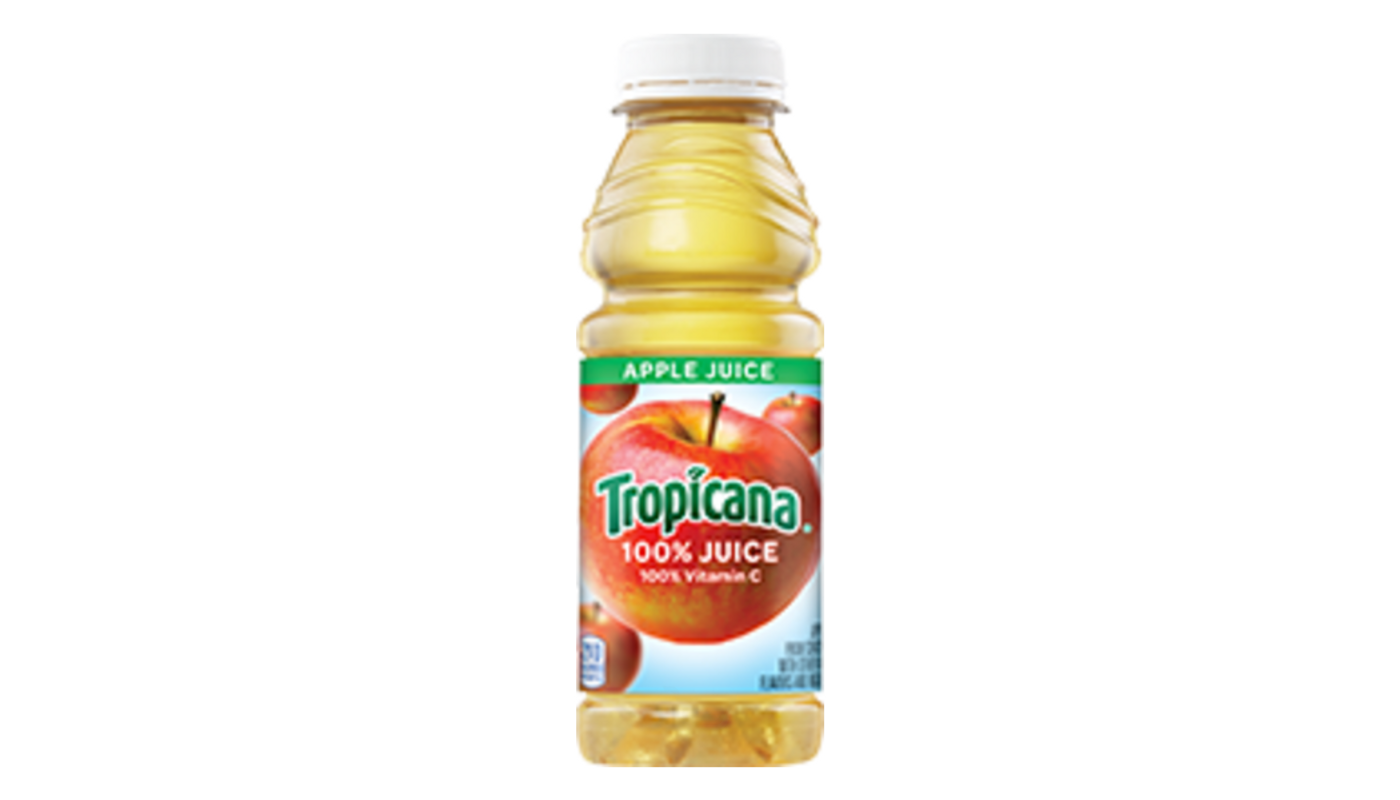 Order Tropicana Apple Juice 100% Juice 32 oz Bottle food online from Village Liquor store, Lancaster on bringmethat.com