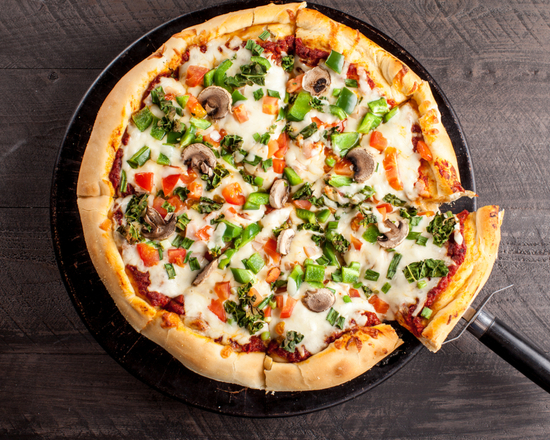 Order Veggie Pizza food online from Insomnia Buffalo Wings store, Las Vegas on bringmethat.com