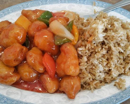 Order A3. Sweet and Sour Chicken food online from Bin Hai store, Northbrook on bringmethat.com