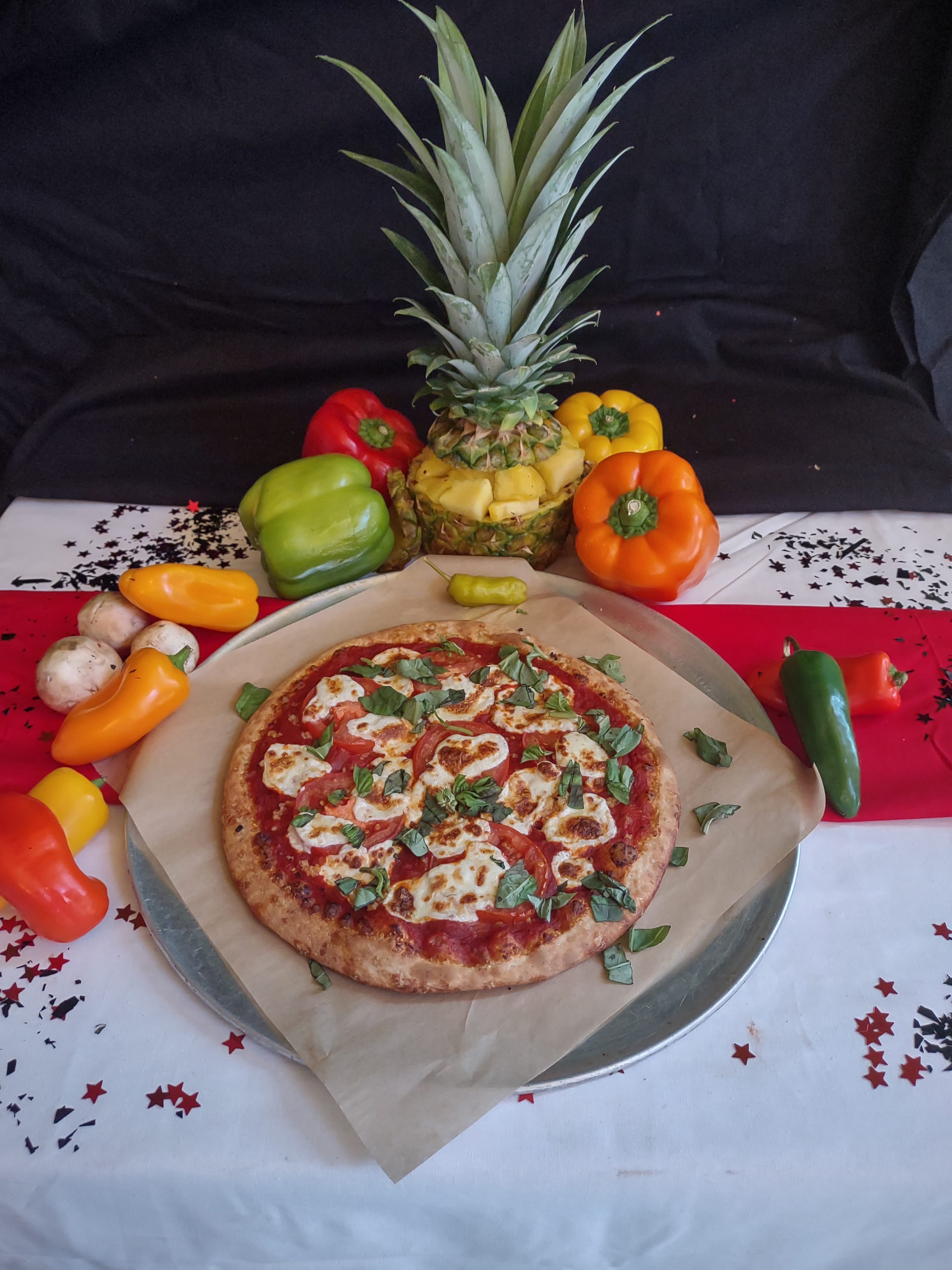 Order Margarita Pizza food online from The Watering Bowl store, Denver on bringmethat.com