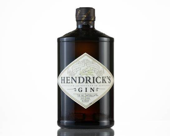 Order Hendrick's, 750mL gin (41.4% ABV) food online from 50th Street Liquor, Beer & Wine store, Lubbock on bringmethat.com