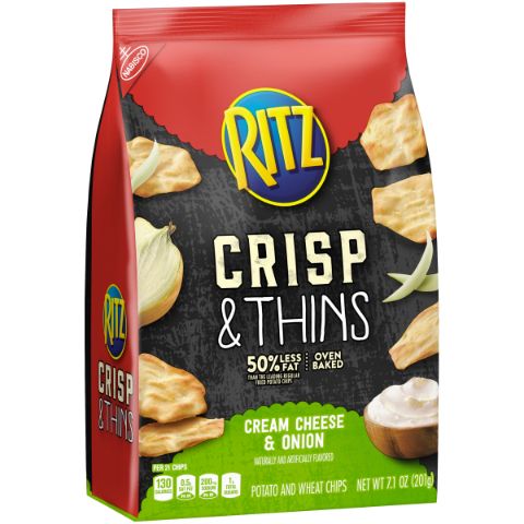 Order Ritz Crisp Thin Cream Cheese Onion 7.1oz food online from 7-Eleven store, Oceanside on bringmethat.com