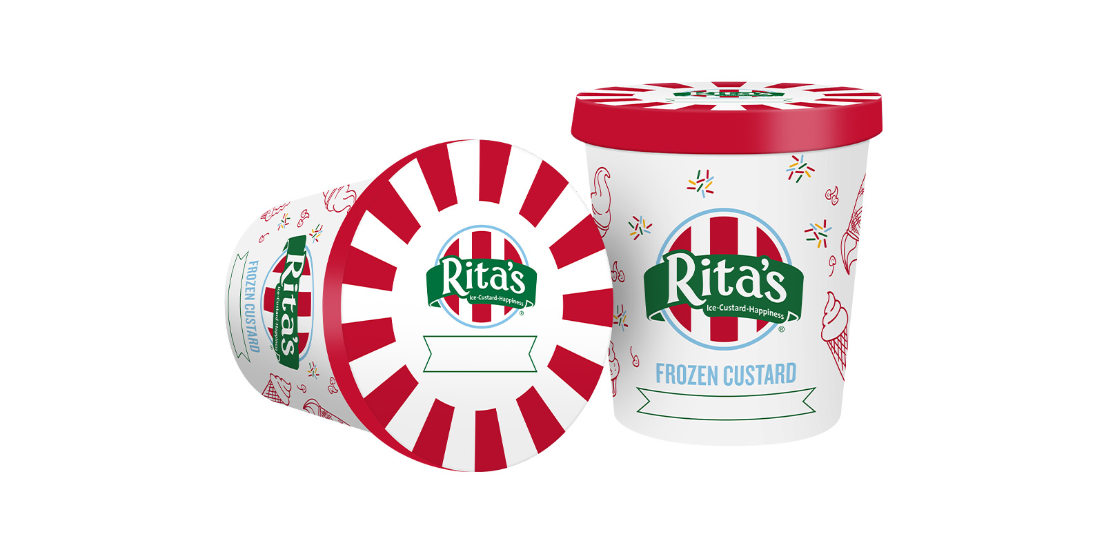 Order Frozen Custard Pints food online from Rita's Italian Ice store, Reading on bringmethat.com