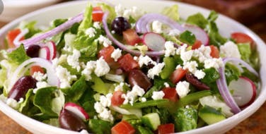 Order Greek Salad - Salad food online from Mario The Baker store, Miami on bringmethat.com