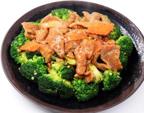 Order Broccoli Beef Entree (西蘭牛) food online from Hong Kong City store, Alameda on bringmethat.com