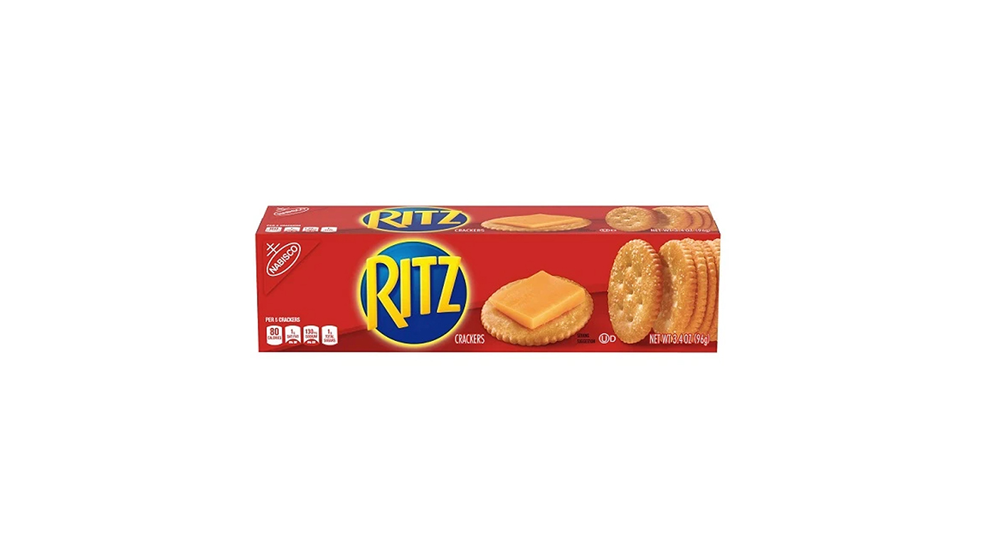 Order Ritz Crackers 3.4oz food online from Extramile 5451 store, Carlsbad on bringmethat.com