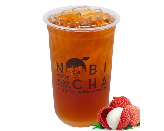 Order Lychee Fruit Tea food online from Nobi Cha Bubble Tea store, Atlanta on bringmethat.com
