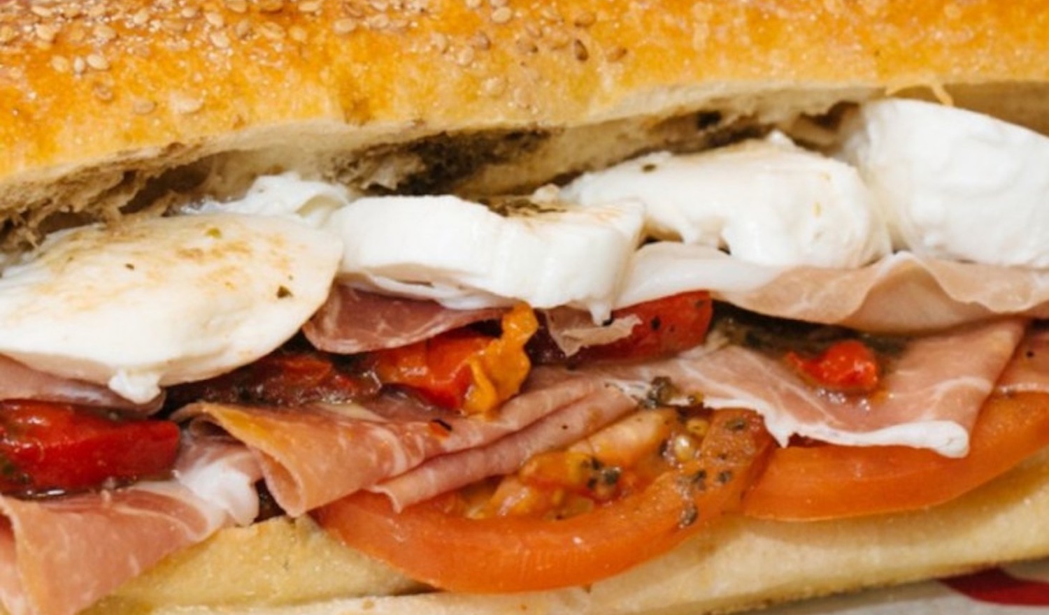 Order Caprese Sandwich food online from Campo's Philly Cheesesteaks store, Philadelphia on bringmethat.com