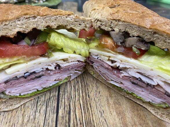 Order Turkey, Ham, and Roast Beef Sub food online from New Deli store, Fayetteville on bringmethat.com