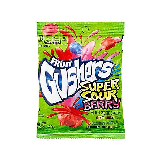 Order Gushers Super Sour Berry (4.25 OZ) 133766 food online from Bevmo! store, Chico on bringmethat.com