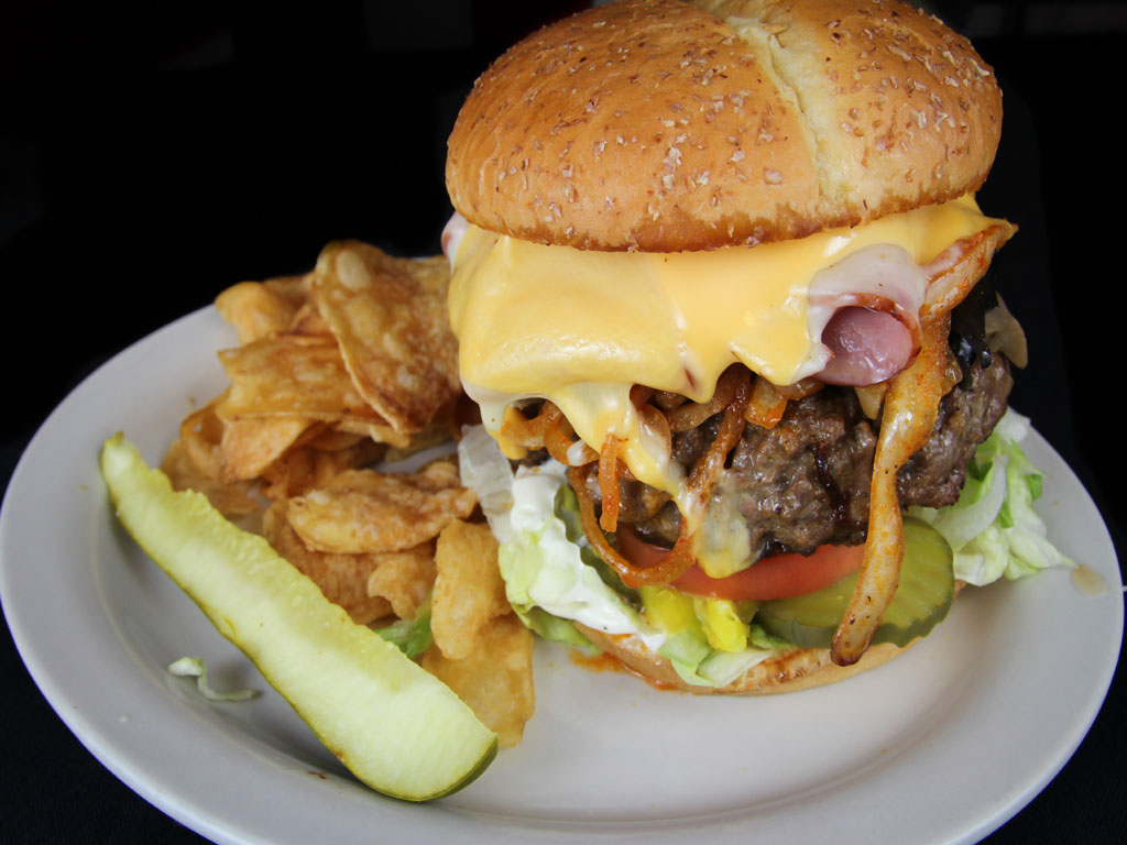 Order The Thurman Burger food online from The Thurman Cafe store, Columbus on bringmethat.com