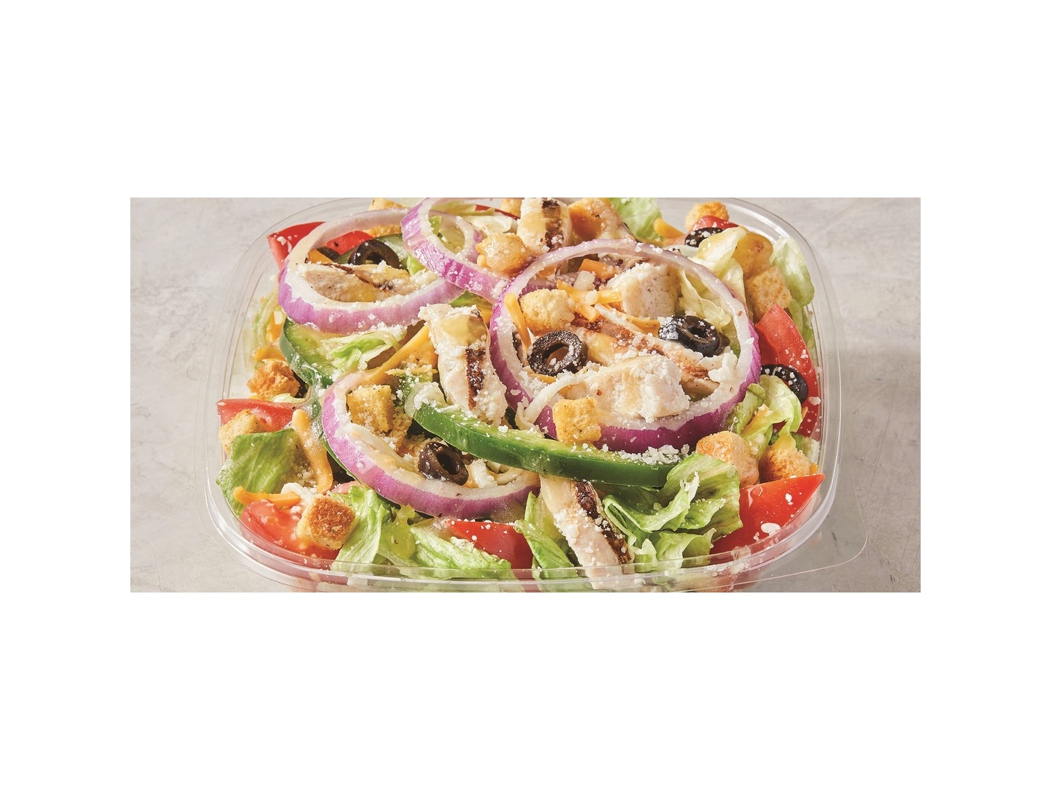 Order Side Tuscan Grilled Chicken Salad food online from Vocelli Pizza store, Frederick on bringmethat.com