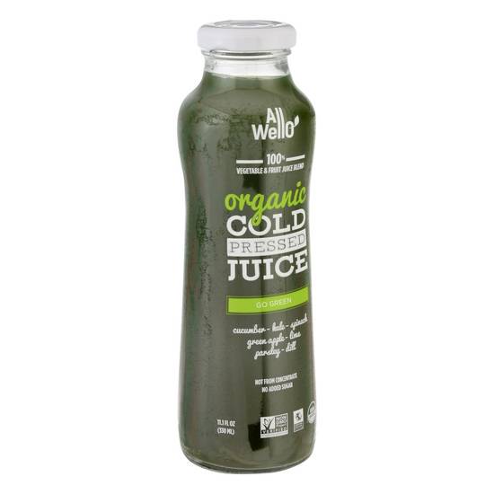 Order Allwello Organic Juice Go Green (11.1 oz) food online from Rite Aid store, PITTSBURGH on bringmethat.com