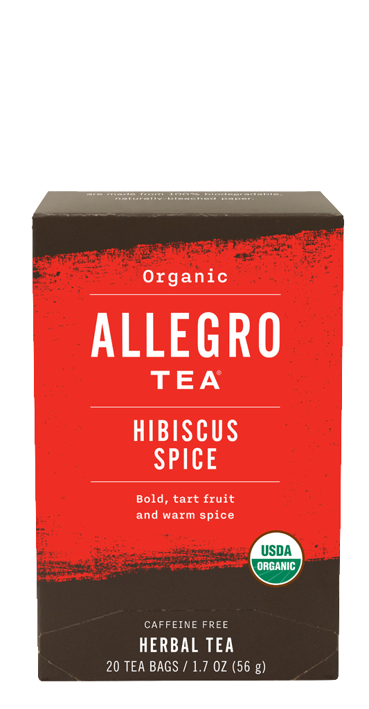 Order Organic Hibiscus Spice Tea food online from Allegro Coffee Company store, Greensboro on bringmethat.com