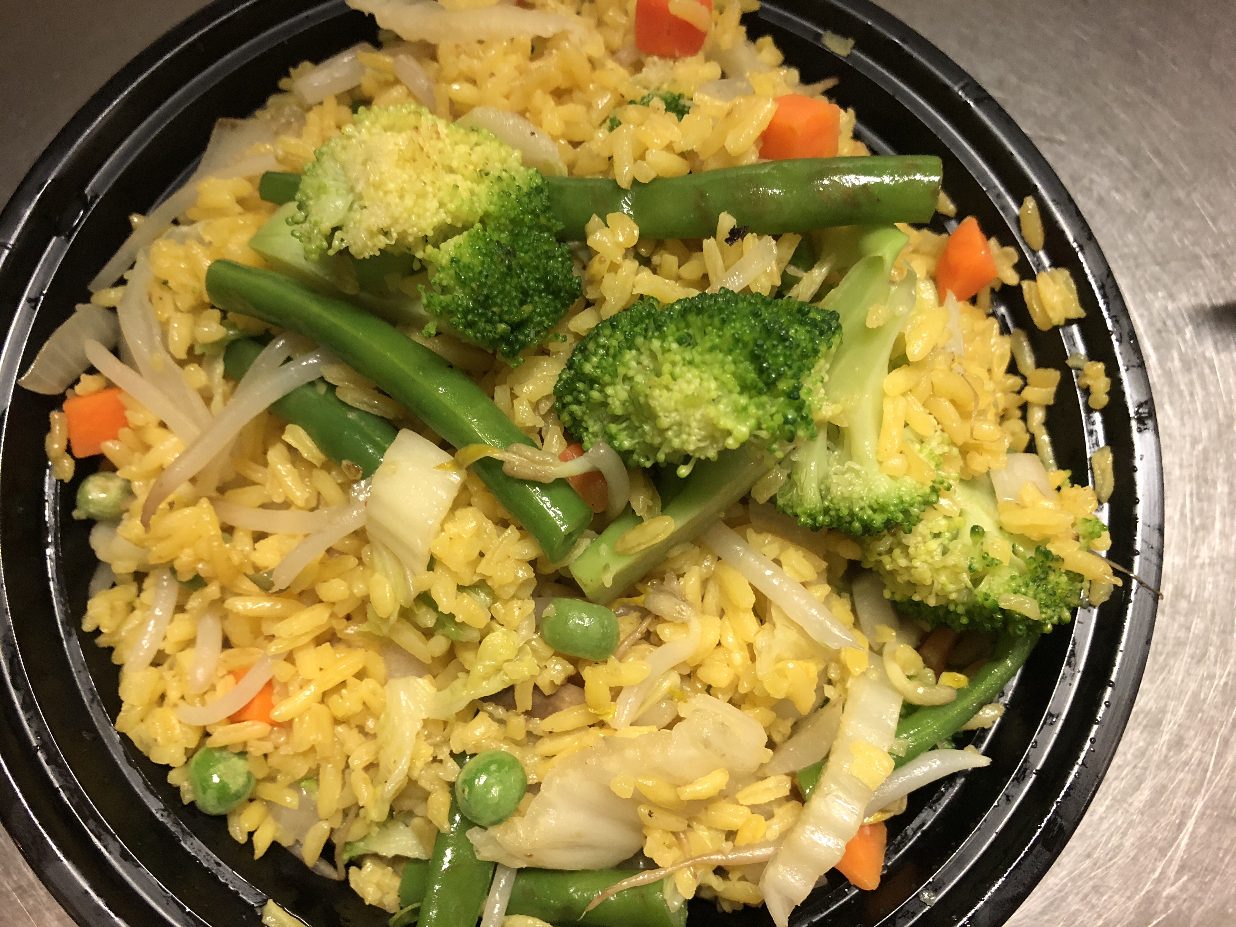 Order 23. Vegetables Fried Rice food online from China Joy Restaurant store, Jacksonville on bringmethat.com