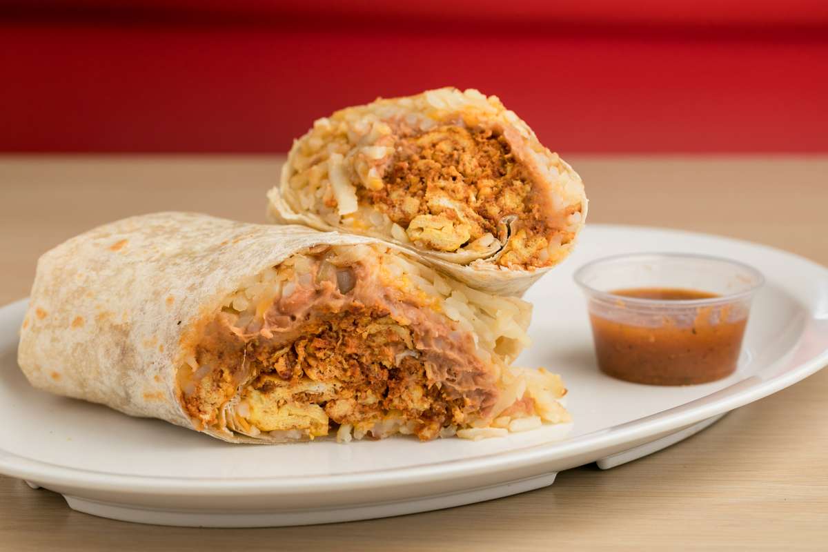 Order Chorizo Burrito food online from Sc Ranch Market store, San Clemente on bringmethat.com