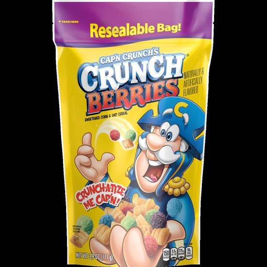 Order Cap'n Crunch's Crunch Berries - Resealable Bag food online from IV Deli Mart store, Goleta on bringmethat.com