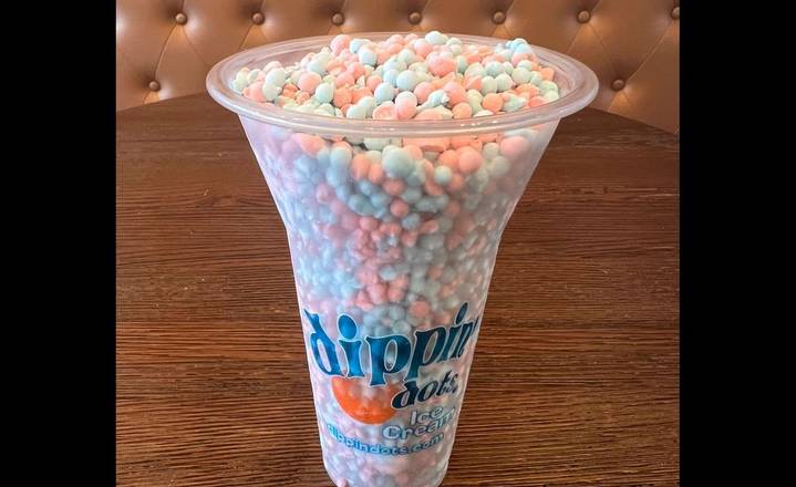 Order Dippin’ Dots “Cotton Candy” Ice Cream (Large) food online from Cookies N Cream store, Bronxville on bringmethat.com