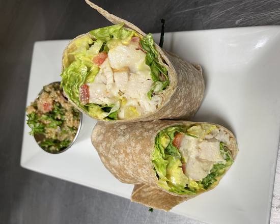 Order Honey Mustard Chicken Wrap food online from Van Gogh's Ear Cafe store, Union on bringmethat.com