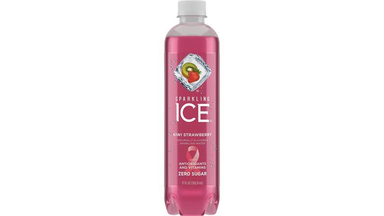 Order Sparkling Ice Spring Water Kiwi Strawberry food online from Trumbull Mobil store, Trumbull on bringmethat.com