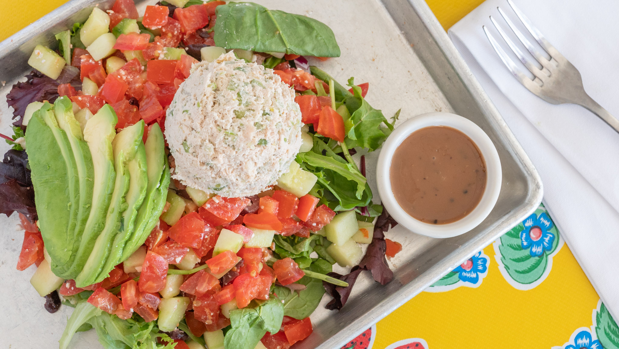 Order So Fresh Tuna Salad food online from Salads 24/7 store, Beverly Hills on bringmethat.com
