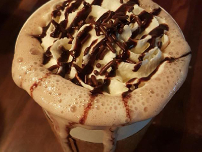 Order Smores Latte food online from Kava Coffee House store, Howell Township on bringmethat.com