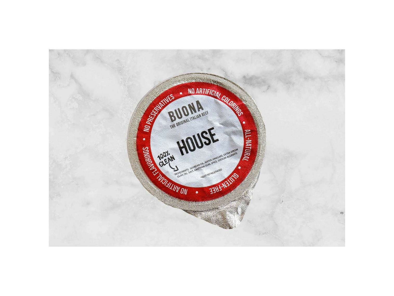 Order Side House Dressing food online from Buona store, Harwood Heights on bringmethat.com