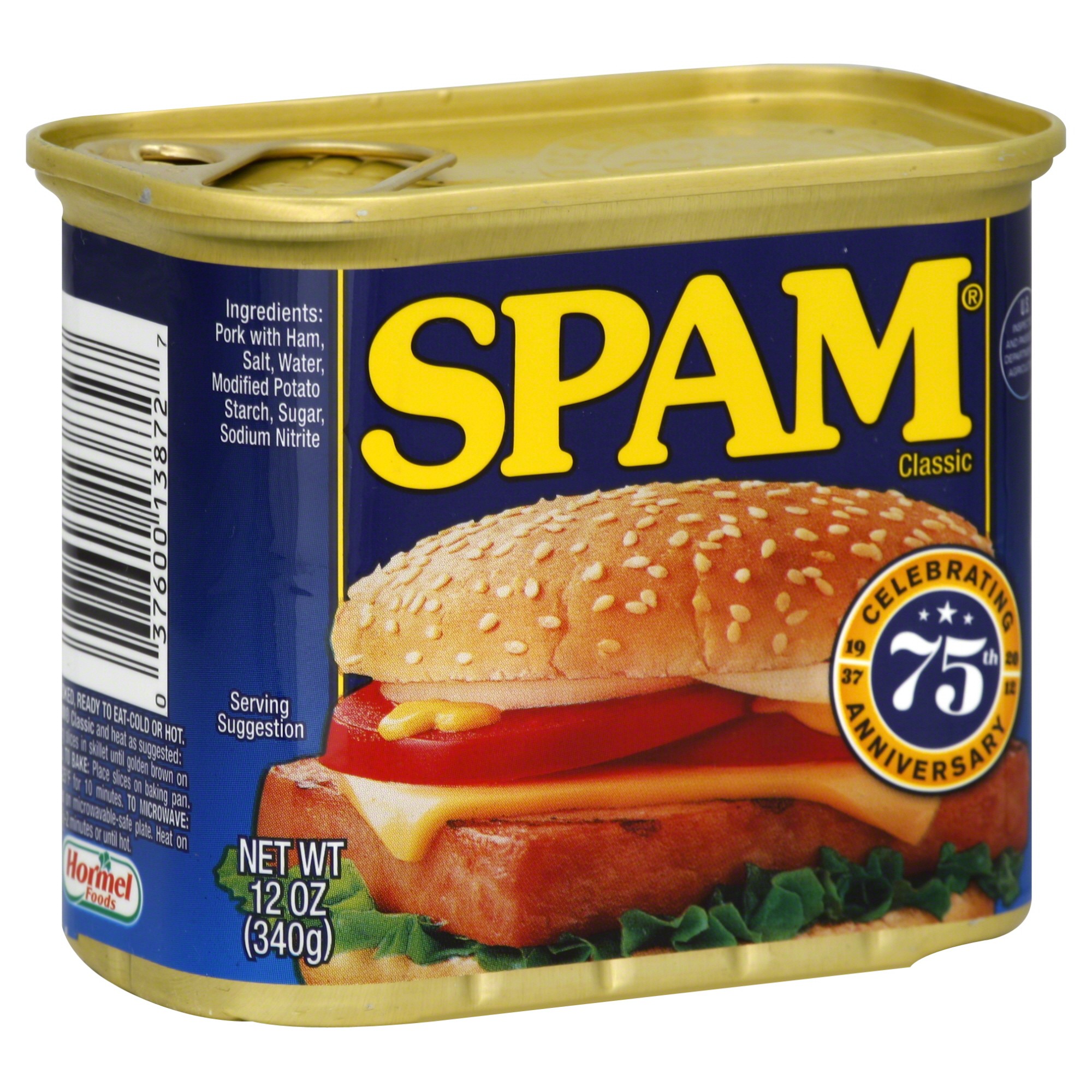 Order Spam Spam, Classic - 12 oz food online from Rite Aid store, REEDLEY on bringmethat.com