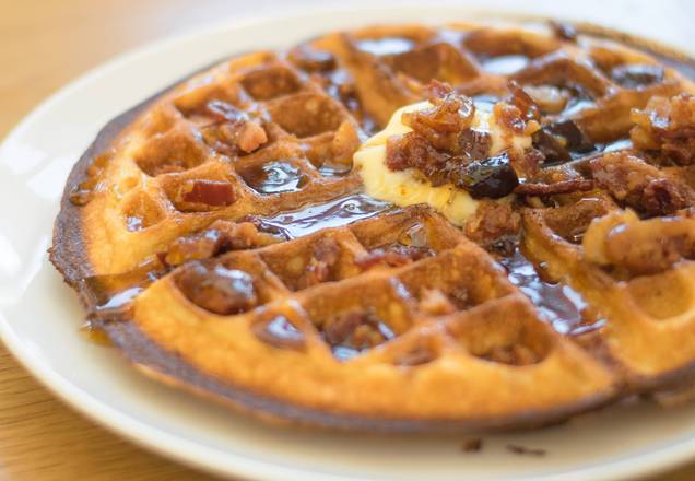 Order Bacon Waffle food online from The Nest: Tambien store, Bellflower on bringmethat.com