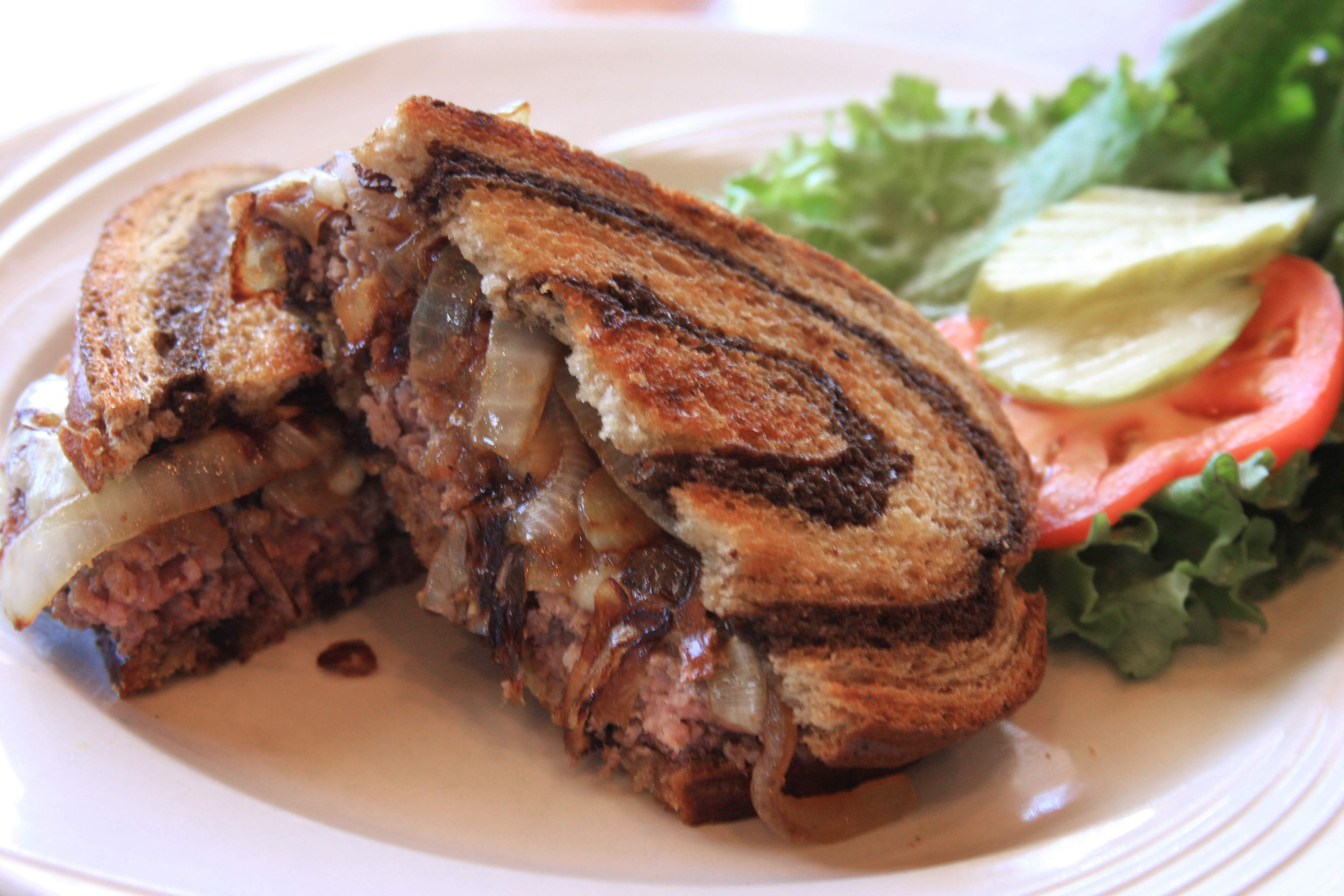 Order Patty Melt Burger food online from Black Eyed Pea-Englewood store, Englewood on bringmethat.com