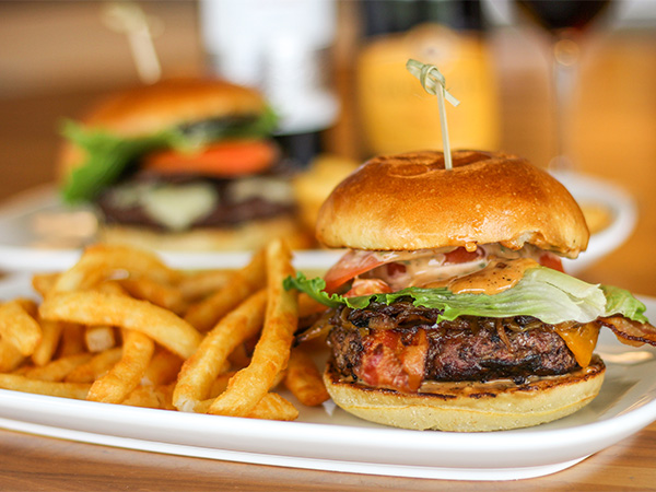 Order Signature Burger food online from Reds At Thousand Oaks store, Grand Rapids on bringmethat.com