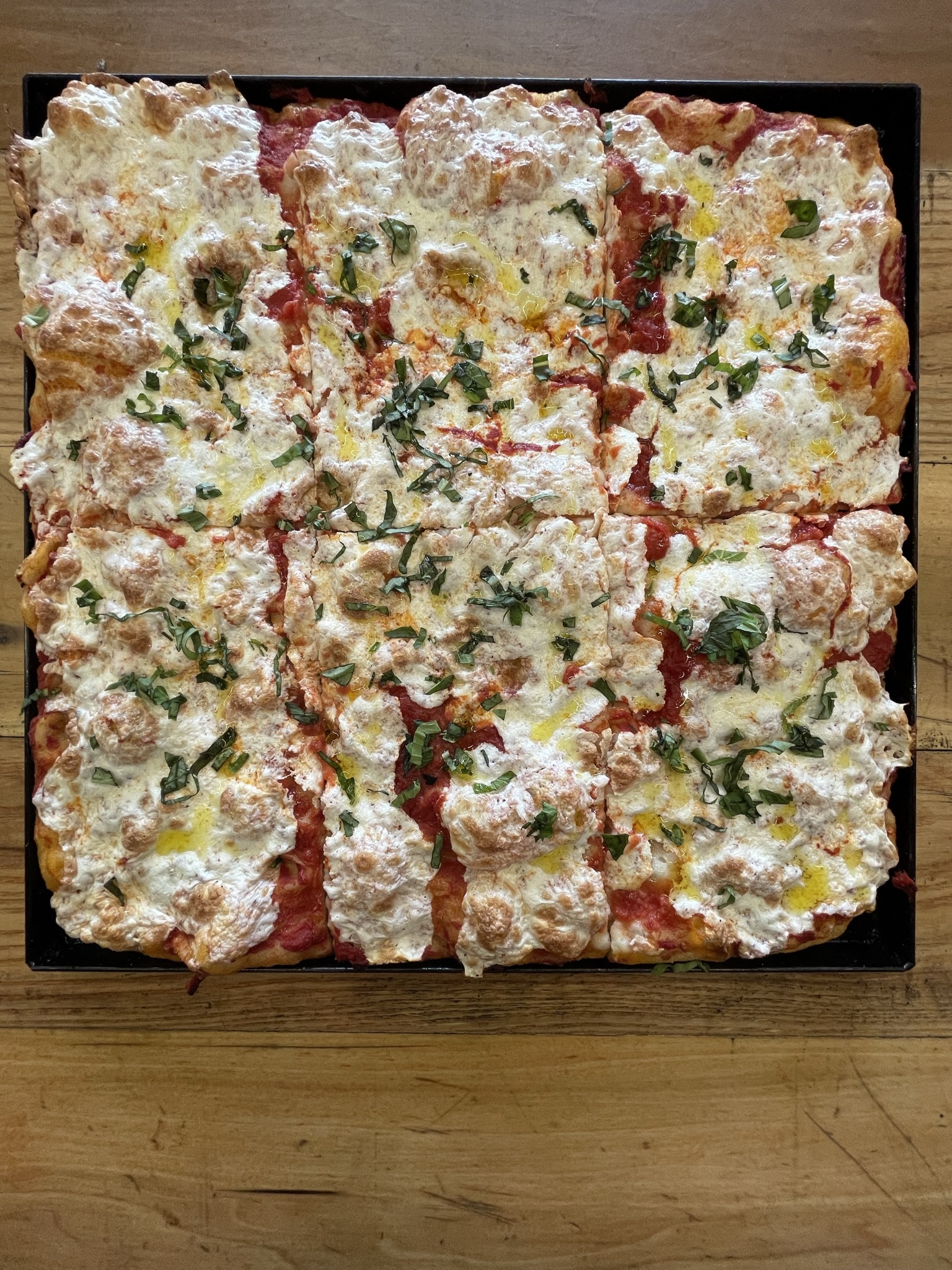 Order Margherita Pizza food online from Sqr Artisan Pizza store, Summit on bringmethat.com