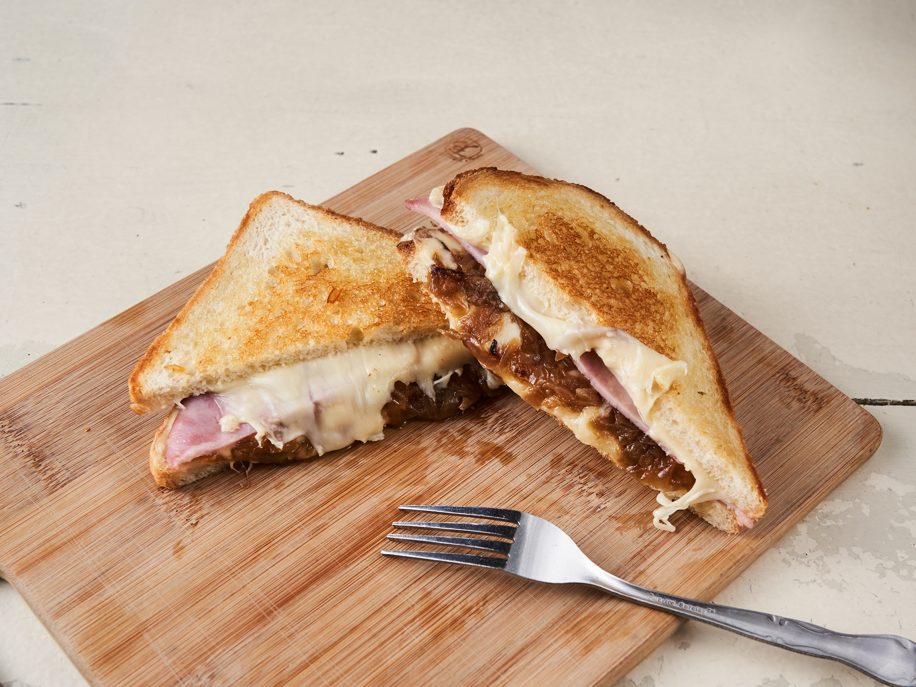 Order Ham and Cheese Grilled Cheese food online from Cheese grille store, New York on bringmethat.com