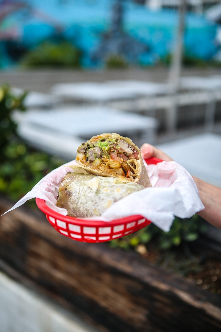 Order CALIFORNIA BURRITO food online from The Taco Stand store, Orange on bringmethat.com