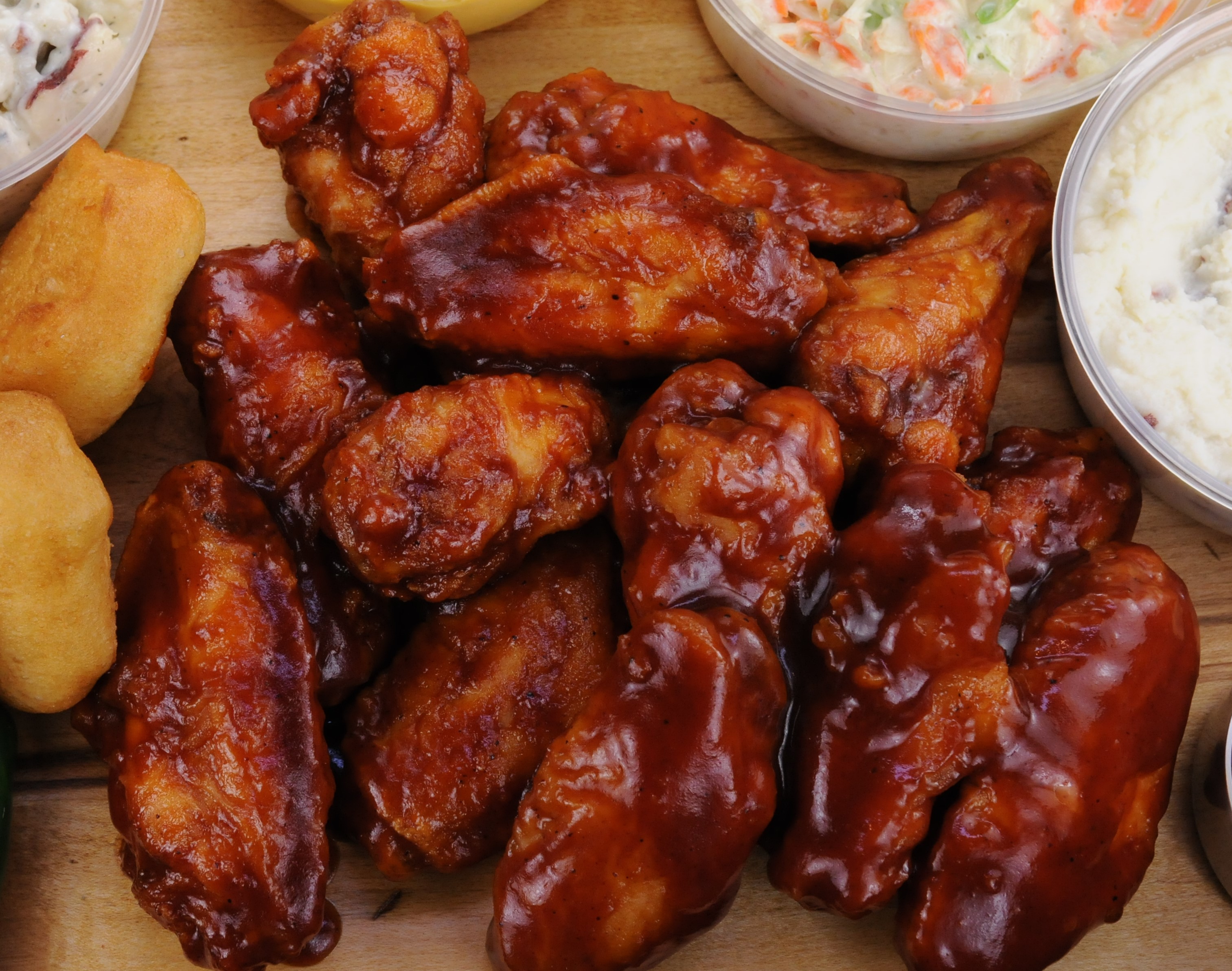 Order 40 Wingers food online from Cluck-U Chicken store, Eatontown on bringmethat.com