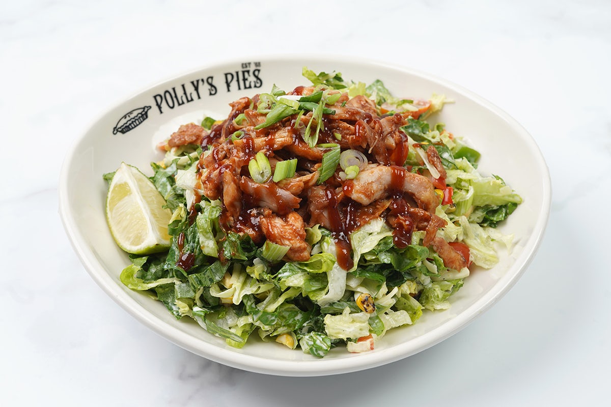 Order BBQ Chicken Chopped Salad food online from Polly's Pies Restaurant & Bakery store, Norco on bringmethat.com