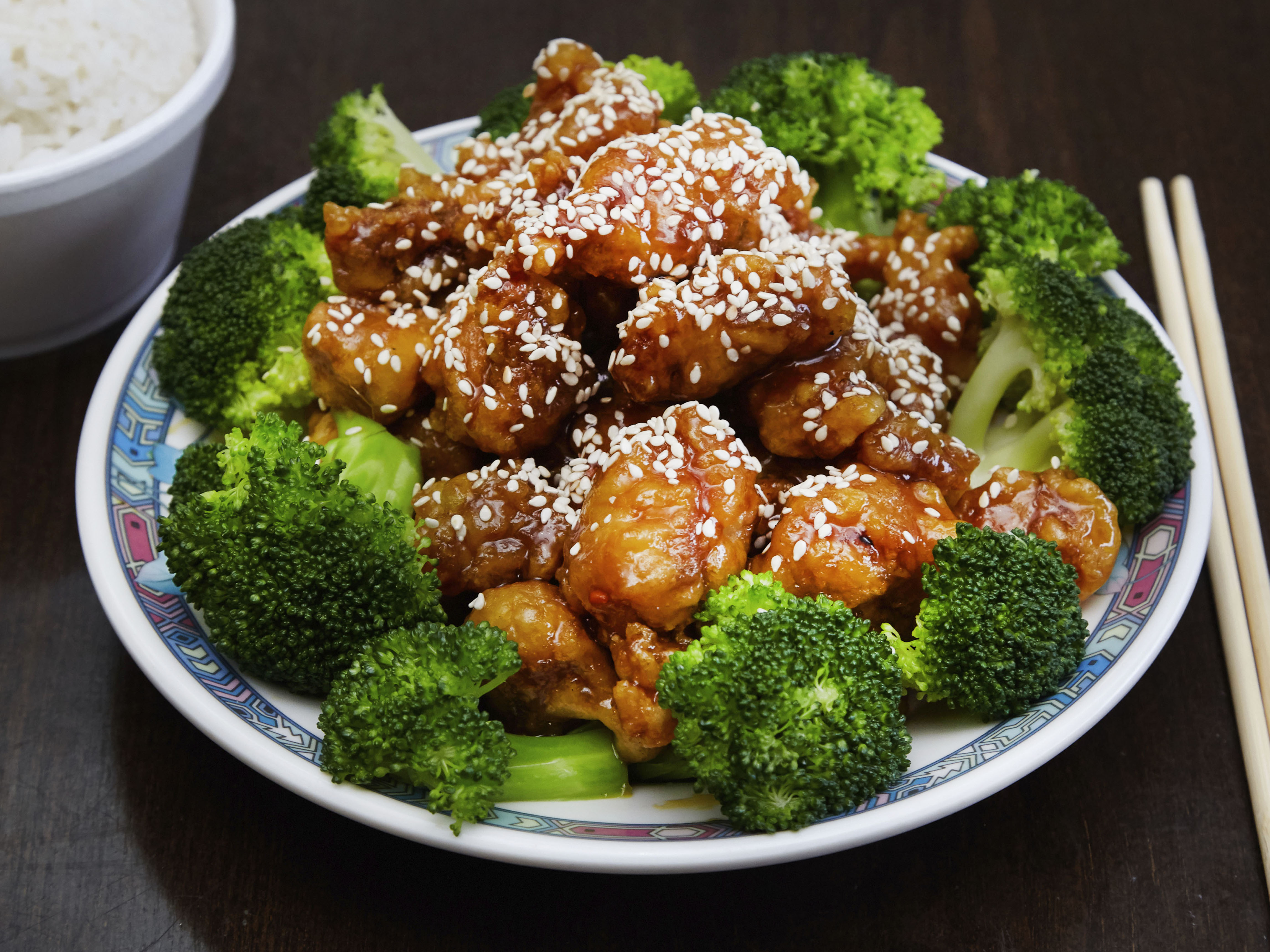 Order S10. Sesame Chicken food online from China delight store, Brooklyn on bringmethat.com