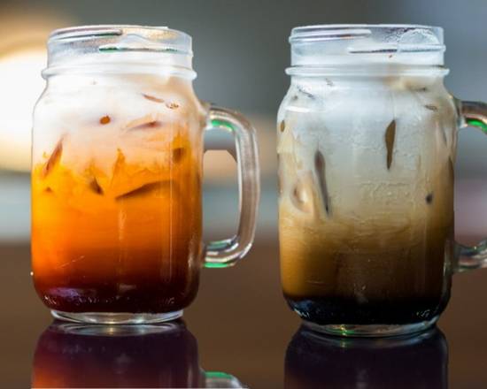 Order Assorted Thai Iced Tea & Coffee (Set of 10) food online from Thai Curry store, Arlington on bringmethat.com