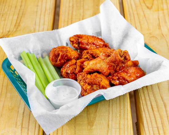 Order Chicken Wings (8 pcs) food online from Pit Boys store, Annapolis on bringmethat.com