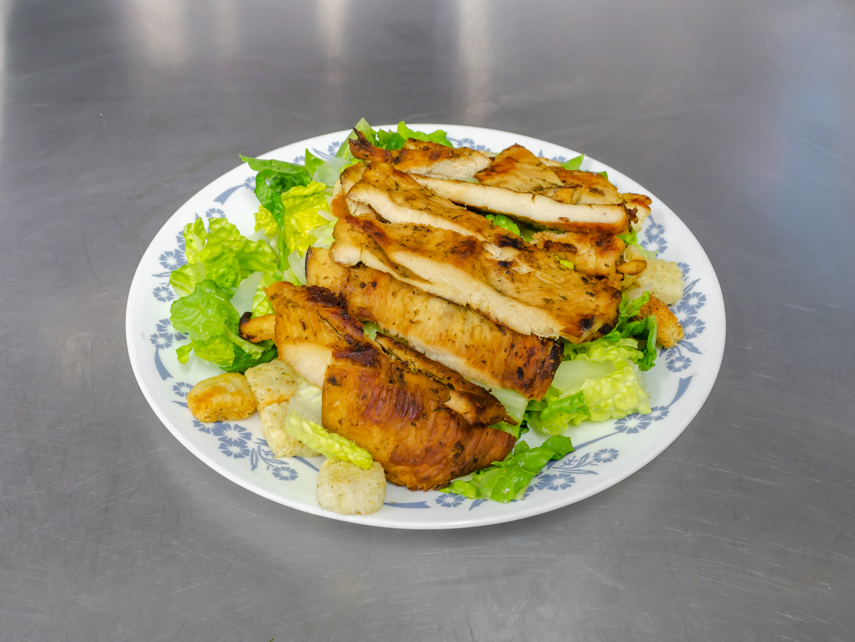 Order Grilled Chicken Over Tossed Salad food online from Forest Dairy store, Rutherford on bringmethat.com