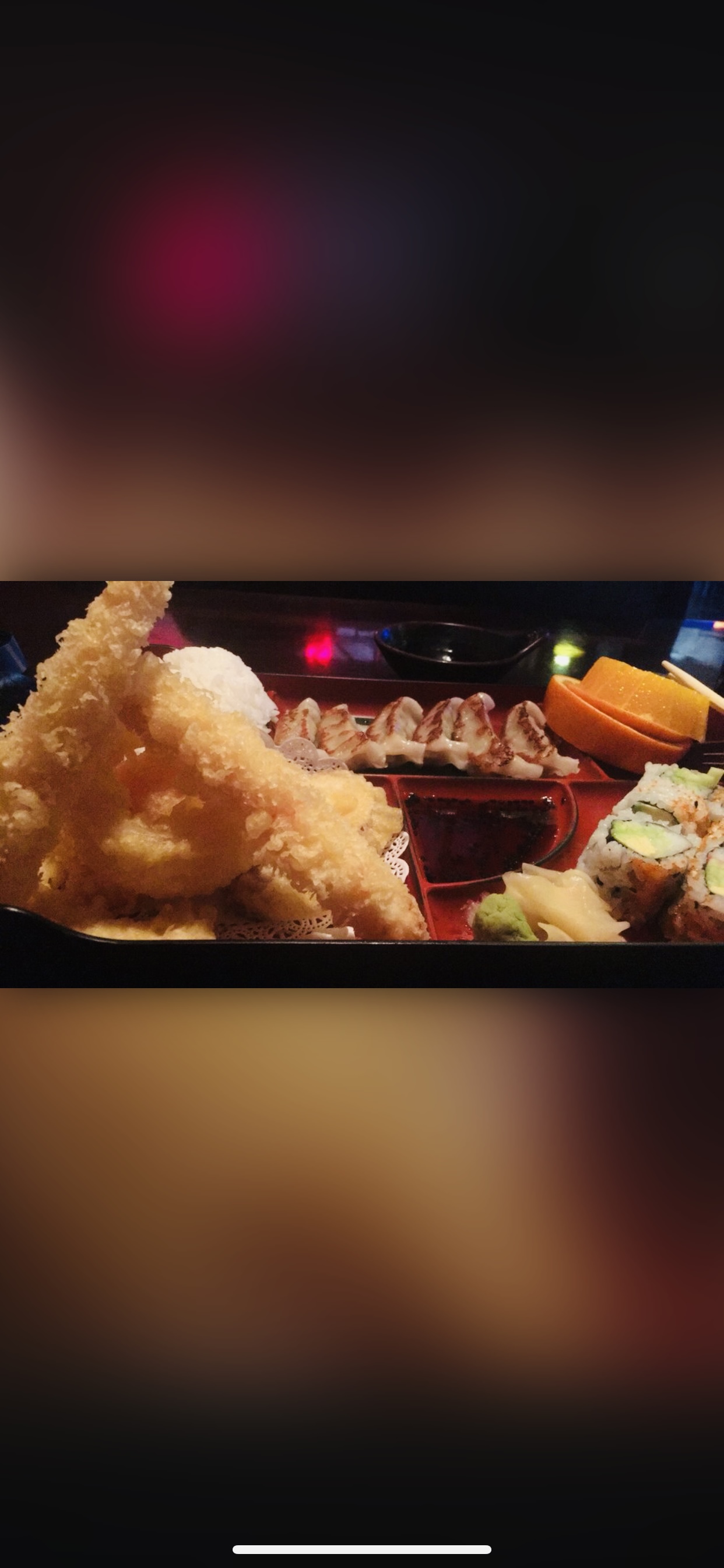 Order Shrimp Tempura Bento Box food online from Tokyo 2 Seafood and Steakhouse store, Buffalo on bringmethat.com