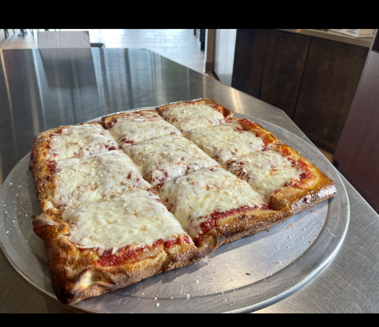 Order 16" Sicilian Square Pizza food online from Johnny's Pizza store, Cary on bringmethat.com